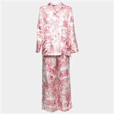 dior silk pjs|dior loungewear.